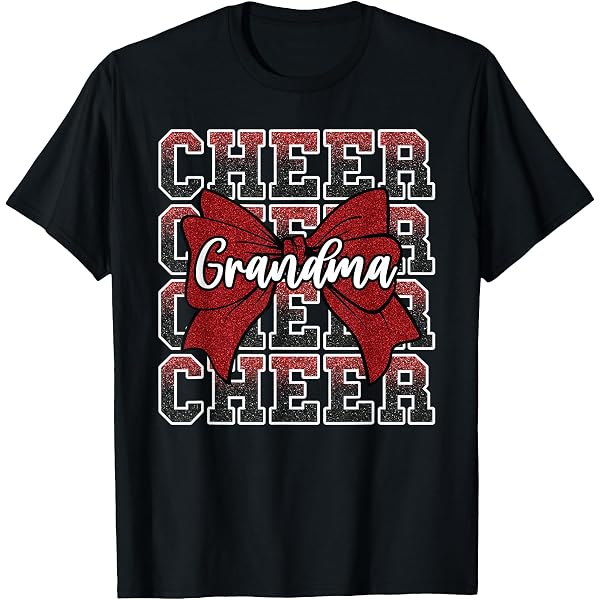 Amazon.com: Cheer Cheerleading Christmas Cheer T-Shirt : Clothing